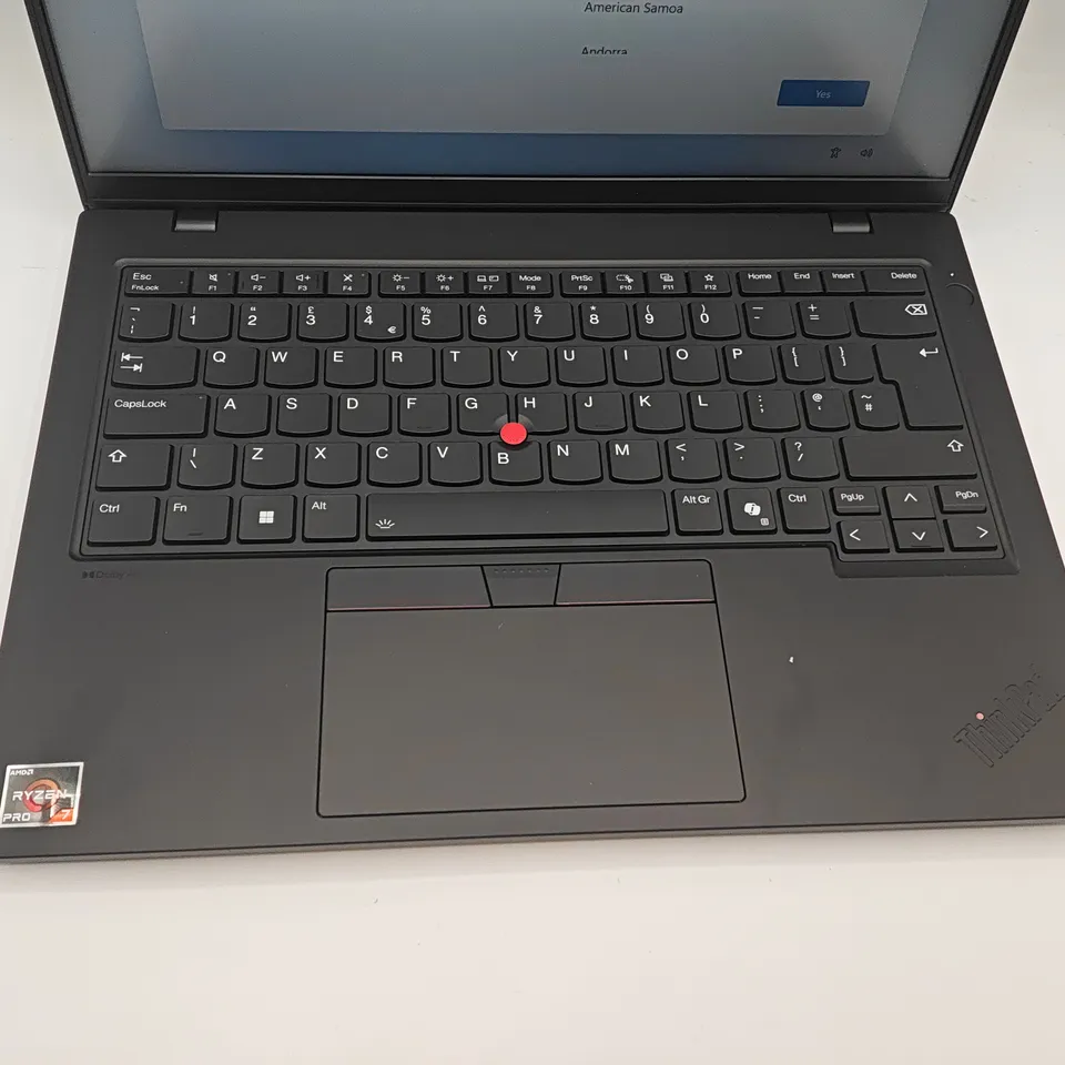 BOXED LENOVO THINKPAD L14 GEN 5 RYZEN PRO 7 LAPTOP IN BLACK