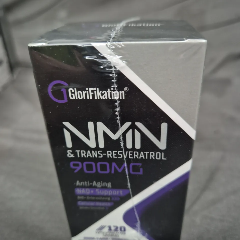 NMN 900MG & TRANS-RESVERATROL SUPPLEMENT – 120 CAPSULES