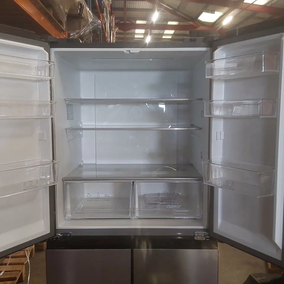 LOGIK L4D83X25 FRIDGE FREEZER - INOX