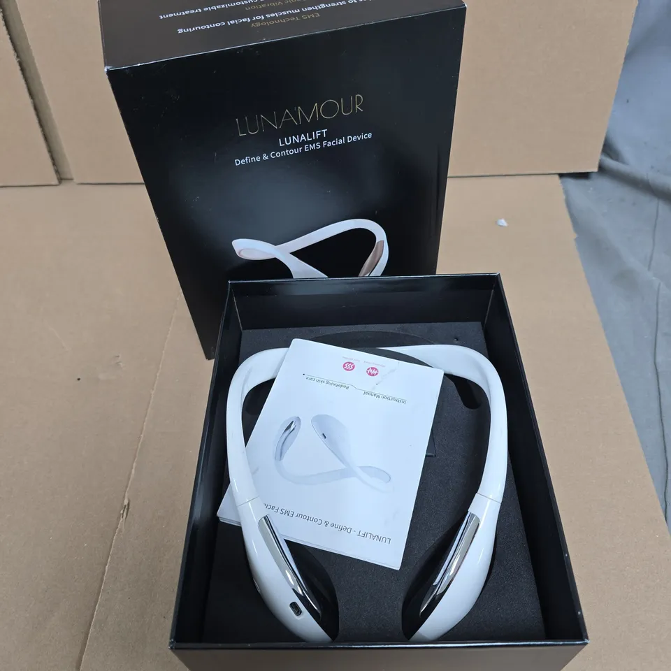 LUNAMOUR Lunalift EMS Facial Device – Define & Contour (Boxed)
