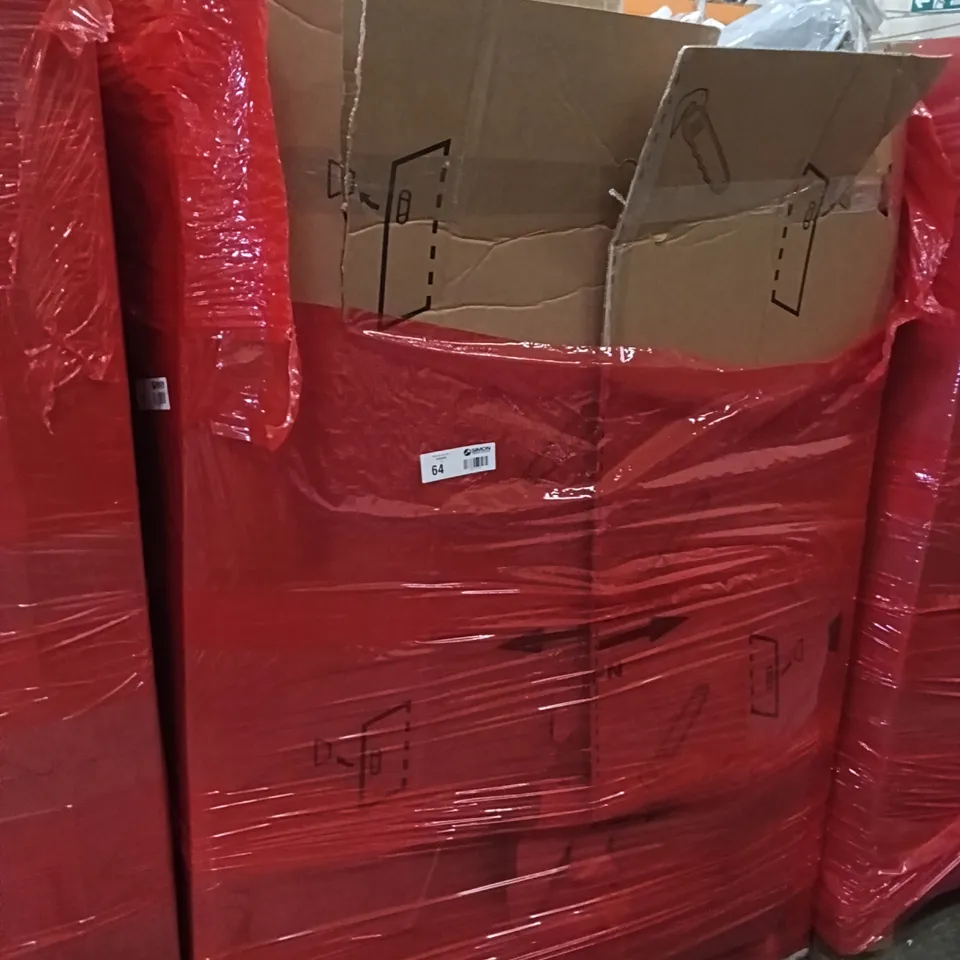 PALLET CONTAINING A LARGE QUANTITY OF ITEMS TO INCLUDE - DOG BOWL, SNORKELING GLASSES, DOOR LOCK ETC