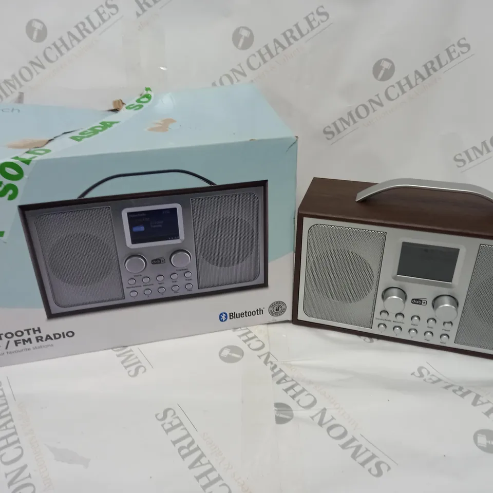 BOXED BLUETOOTH DAB+/FM RADIO