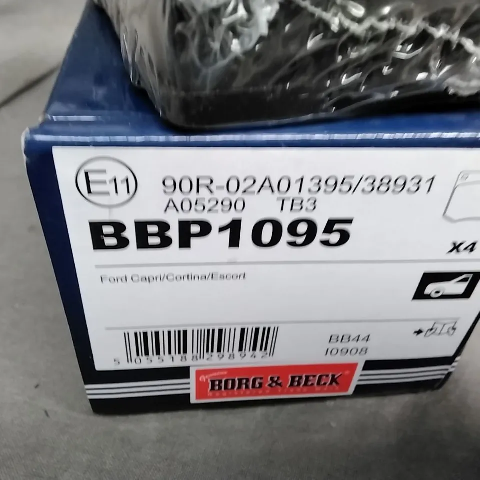 BORG & BECK BBP1095 BRAKE PADS SET