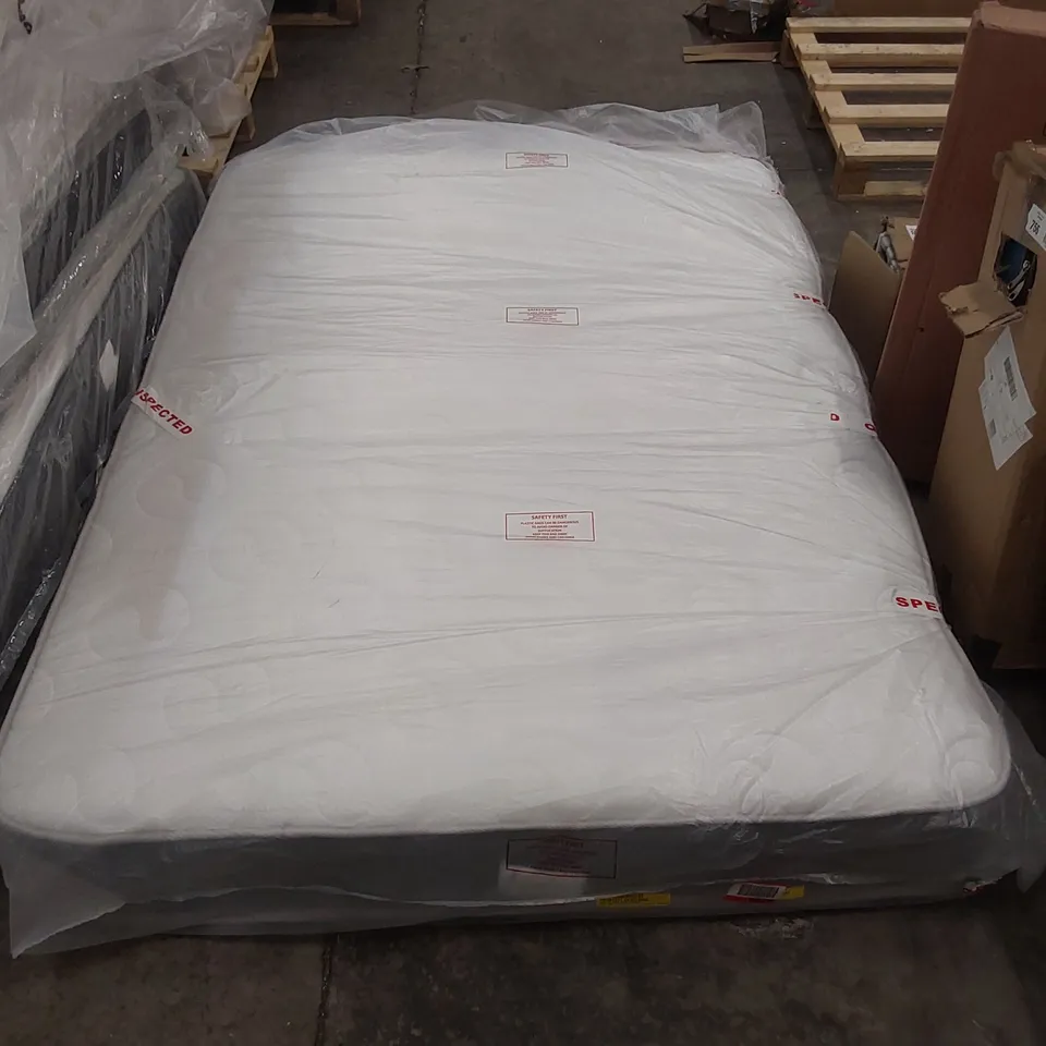 QUALITY BAGGED VARTKES STARLIGHT BEDS OPEN COIL MATTRESS - 135CM DOUBLE 