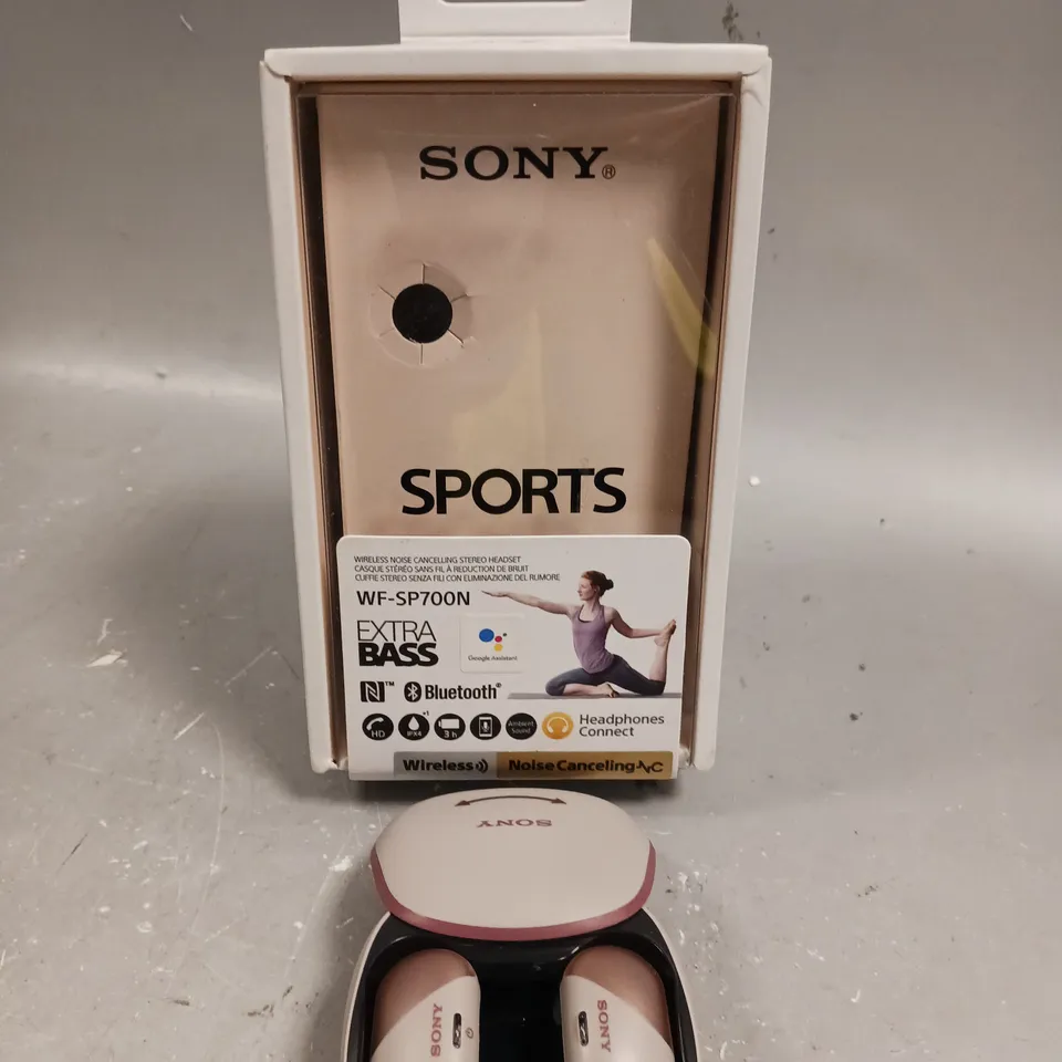 BOXED SONY WF-SP700N SPORTS WIRELESS EARPHONES 
