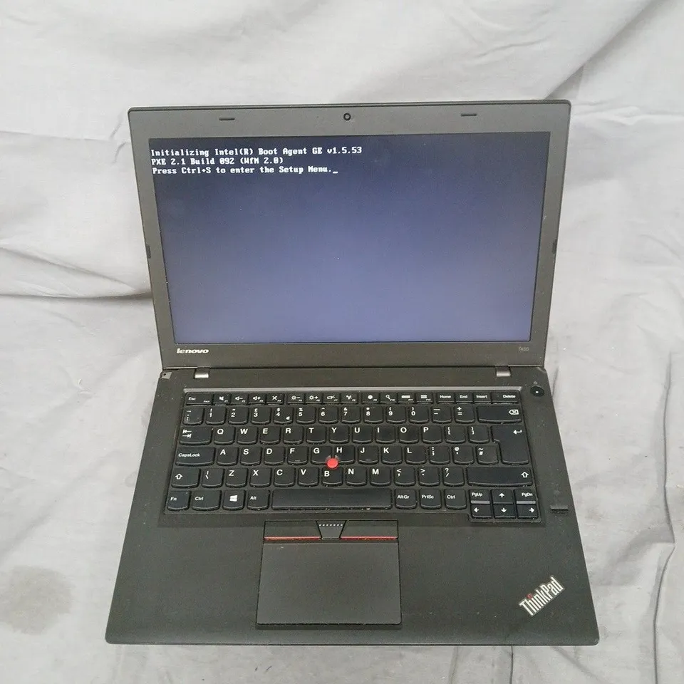 LENOVO THINKPAD T450 LAPTOP, 14" DISPLAY, I5-5300U, 8GB RAM, 500GB HDD, WIFI – ASSET G-105851