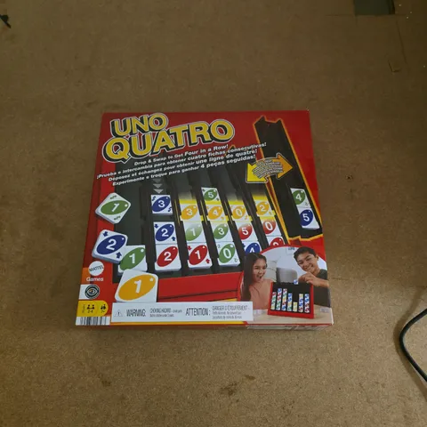 MATTEL UNO QUATRO BOARD GAME – BOXED