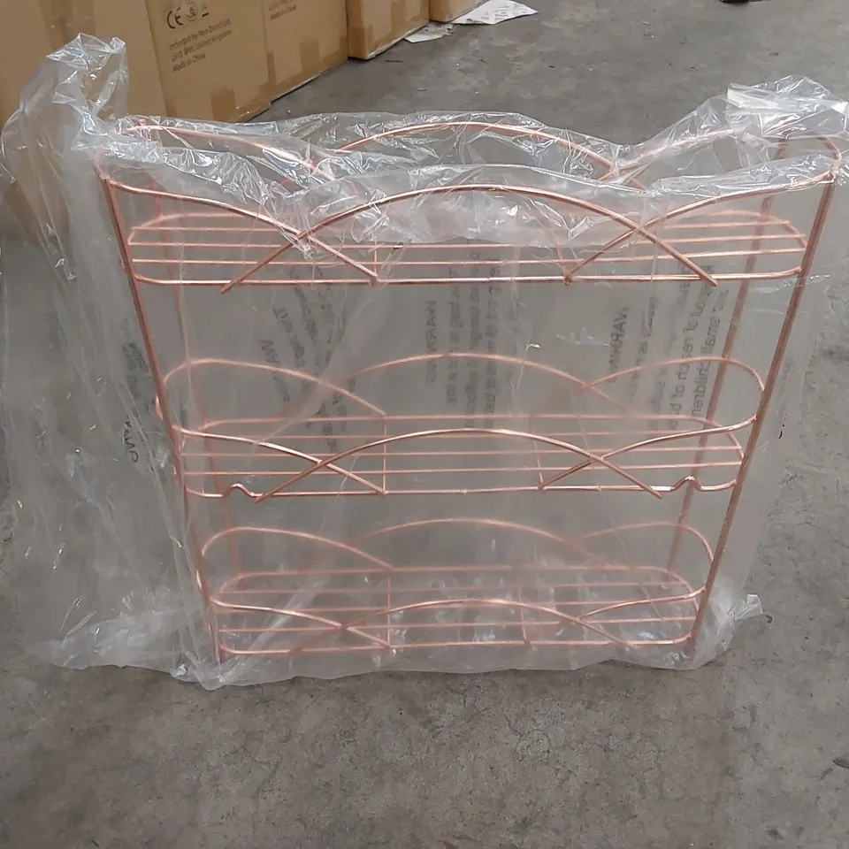 BOXED NEO COPPER FREESTANDING SPICE RACK 