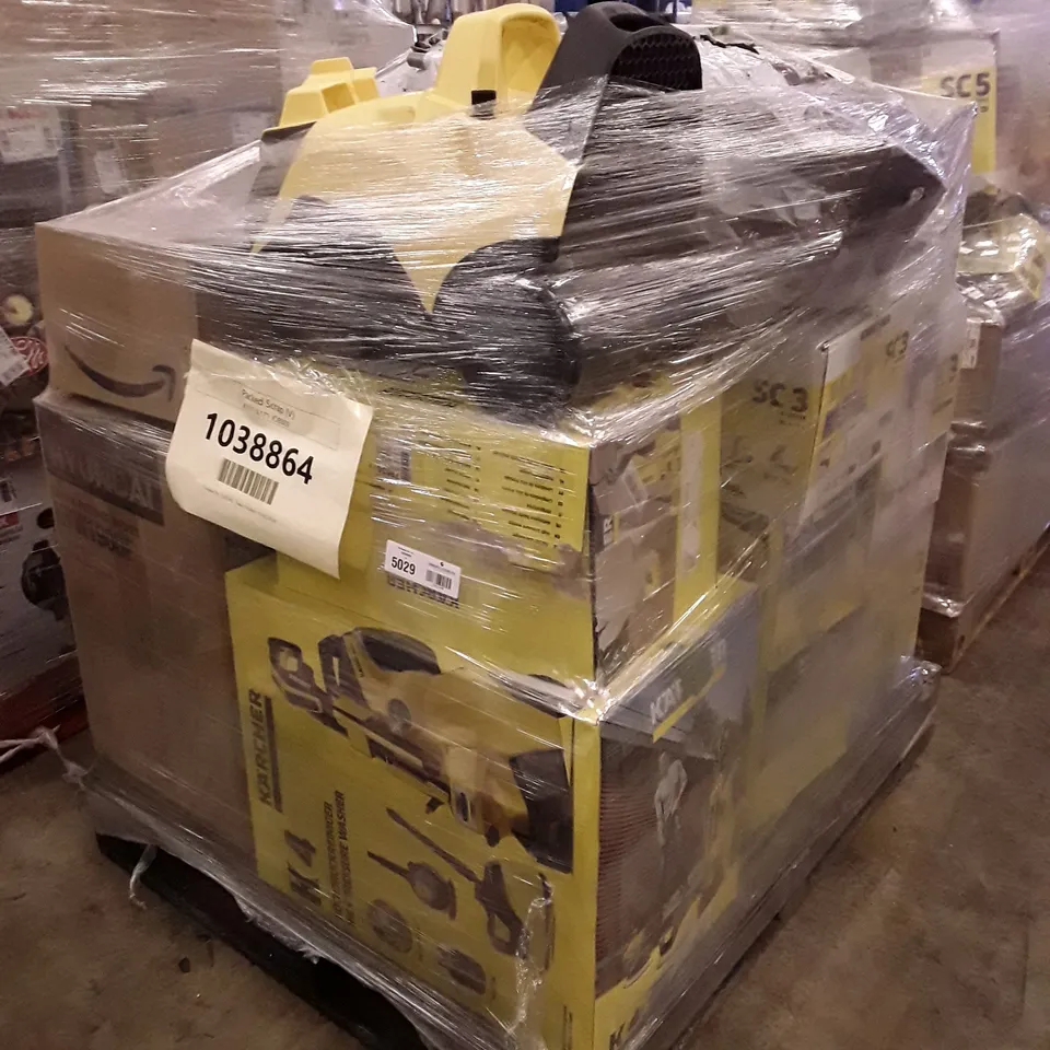 PALLET OF APPROXIMATELY ASSORTED HOUSEHOLD & ELECTRICAL ITEMS INCLUDING