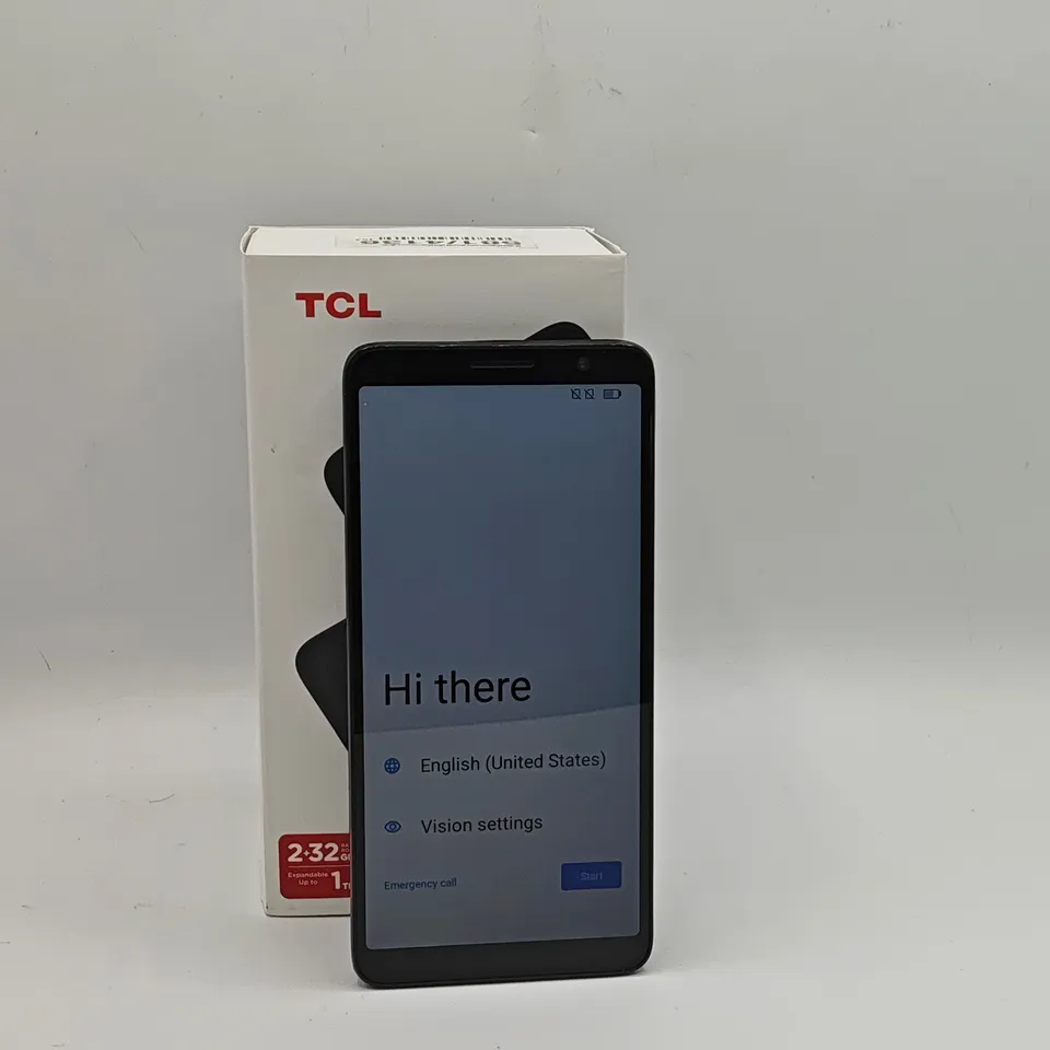 BOXED TCL 501 2/32GB IN BLACK - T433D