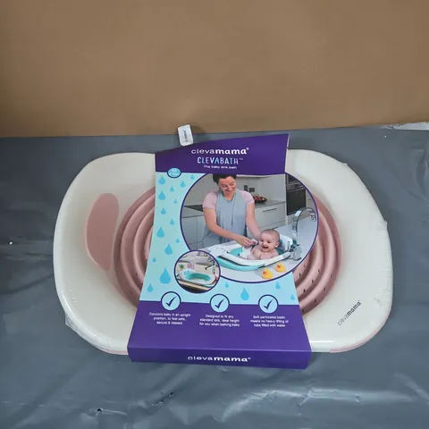 SEALED CLEVAMAMA CLEVABATH BABY SINK BATH – PINK