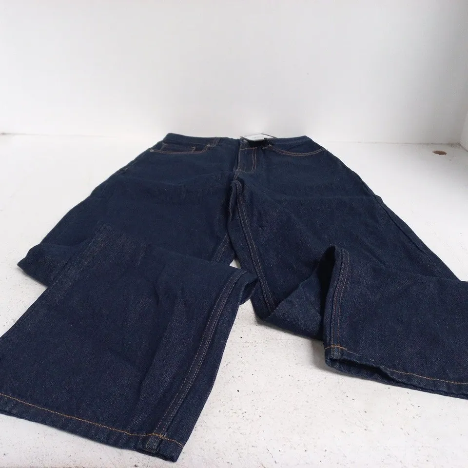 DENIM JEANS – MEN'S DARK INDIGO, EU 34 / UK 28