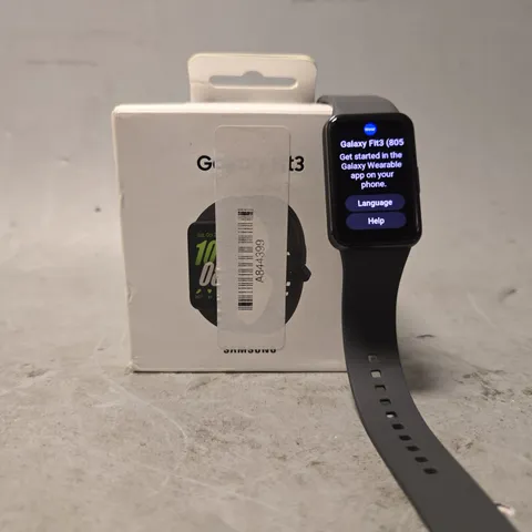 BOXED SAMSUNG GALAXY FIT 3 WATCH