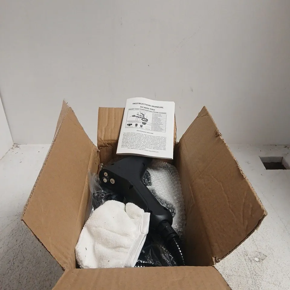 HC3800 PRO SMART HIGH TEMPERATURE STEAM CLEANER BOXED WITH MANUAL