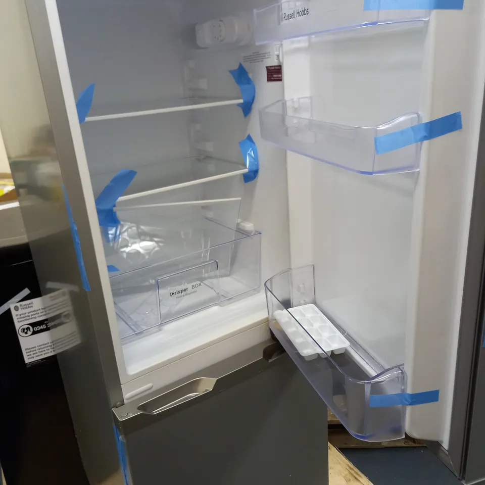 RUSSELL HOBBS RH50FF145SS LOW FROST FRIDGE FREEZER 50CM WIDE 145CM HIGH, 113L FRIDGE CAPACITY, 61L FREEZER CAPACITY - COLLECTION ONLY
