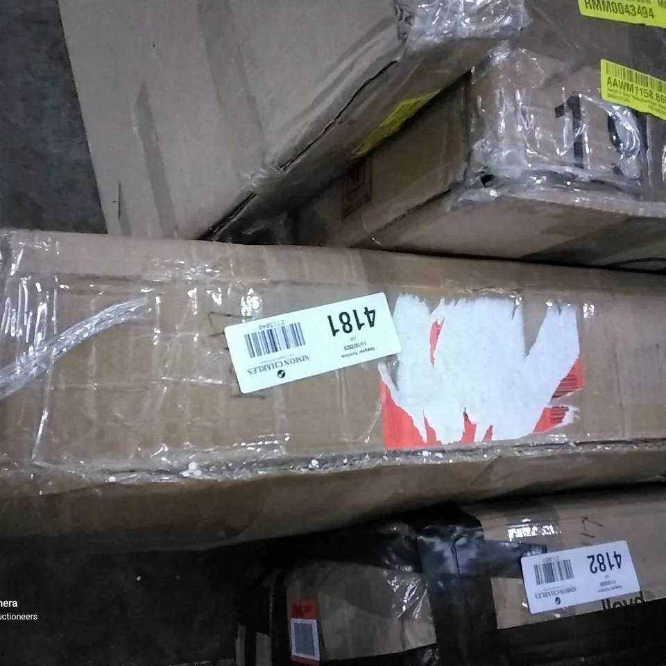 BOXED 18 PAIR SHOE STORAGE CABINET