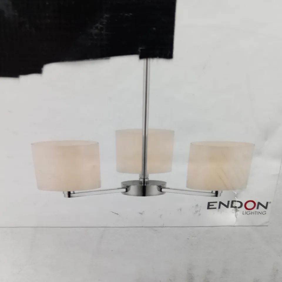 BOXED JAIRO 3-LIGHT SEMI FLUSH LIGHT