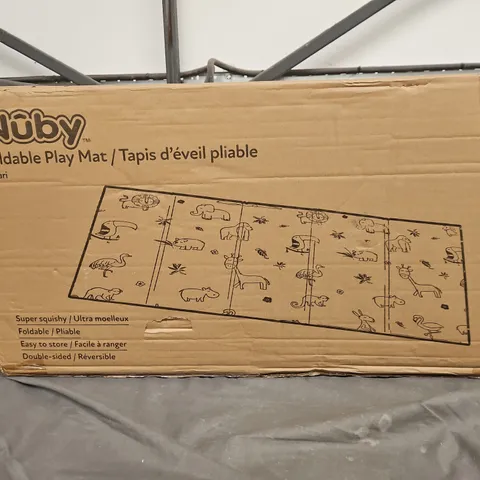 BOXED NUBY FOLDABLE PLAY MAT 