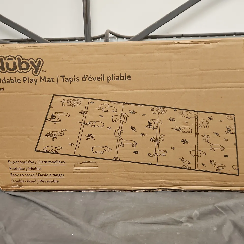 BOXED NUBY FOLDABLE PLAY MAT 