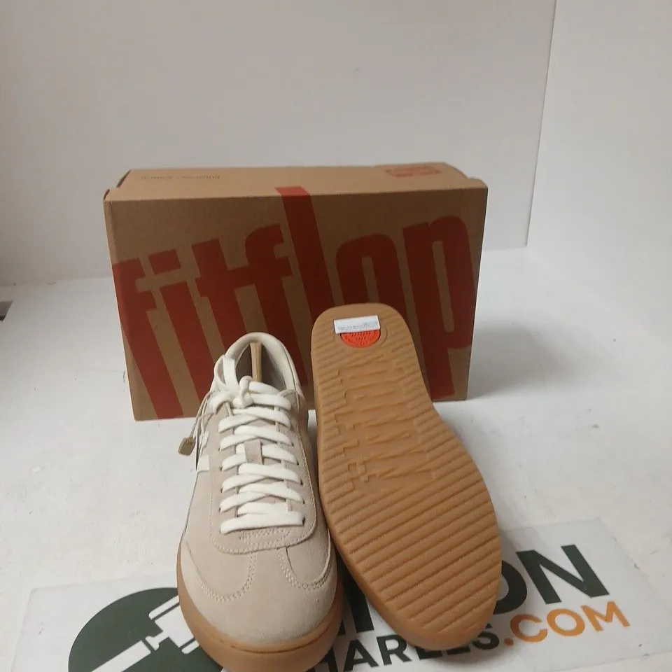 FITFLOP THE DASH TOE SUEDE SNEAKERS – UK 7