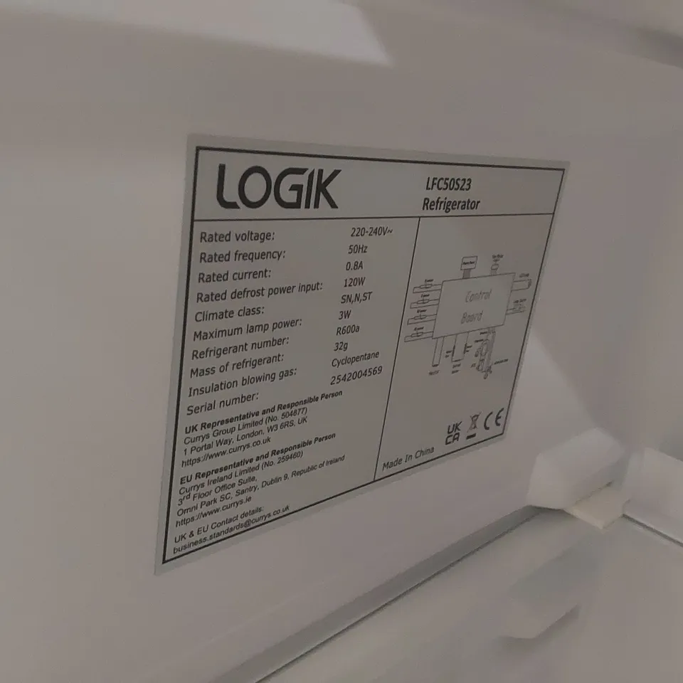 LOGIK 60/40 FRIDGE FREEZER