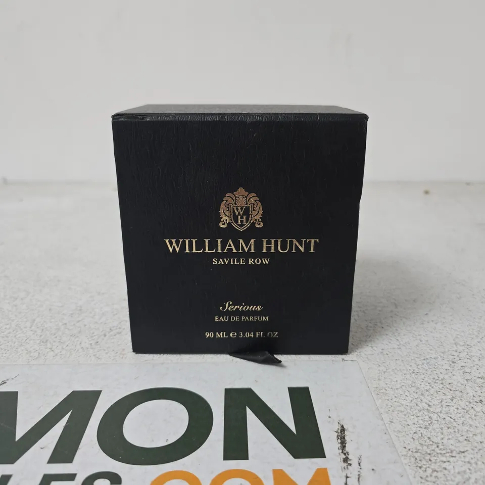 WILLIAM HUNT SAVILE ROW SERIOUS EAU DE PARFUM 90 ML – BOXED