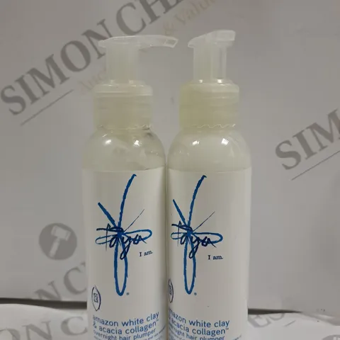 SET OF 2 TAYA I AM AMAZON WHITE CLAY & ACACIA COLLAGEN