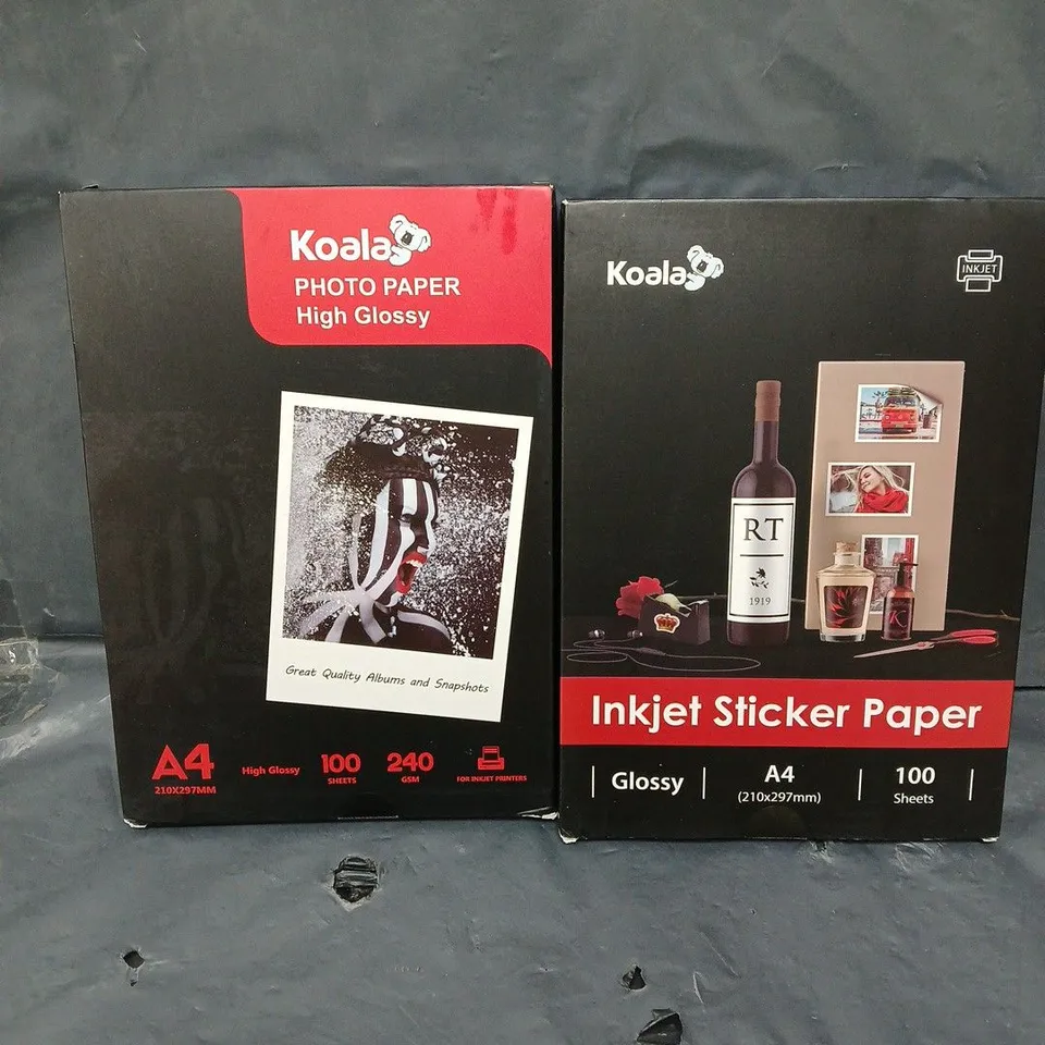 KOALA STICKER/PHOTO PAPER SET 