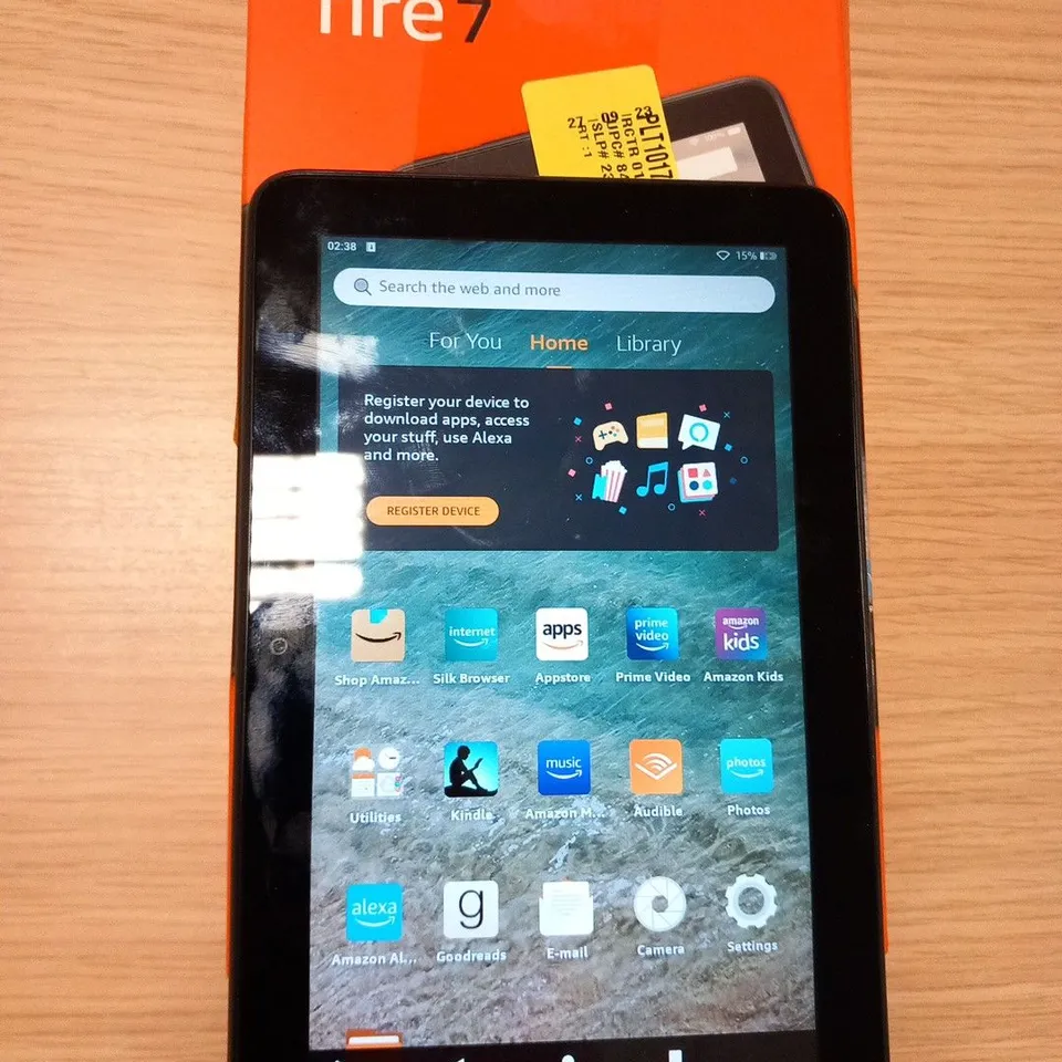 BOXED AMAZON FIRE 7 TABLET