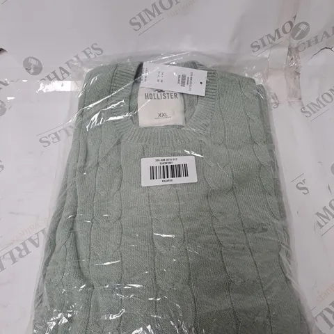 GREEN HOLISTER SWEATER SIZE XXL