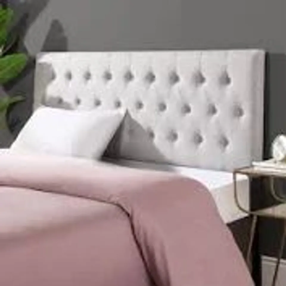 BOXED BRITTENY UPHOLSTERED HEADBOARD - SINGLE (1 BOX)