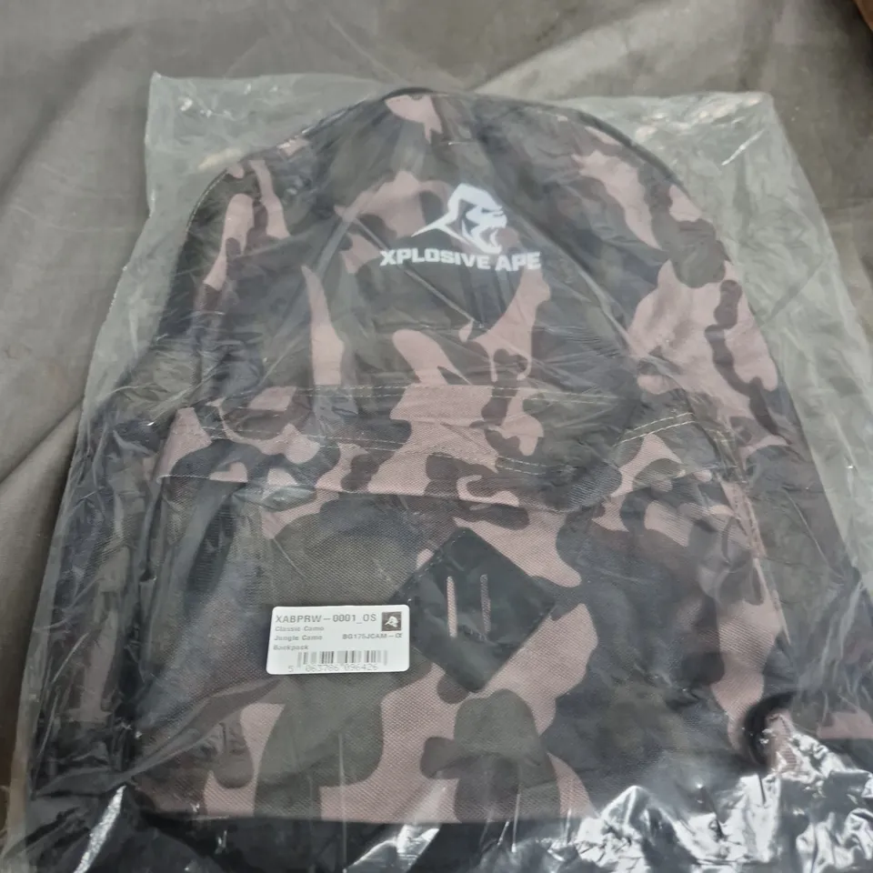 XPLOSIVE APE CAMOUFLAGE BACKPACK
