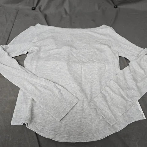 LULULEMON BOAT NECK LONG SLEEVE TOP SIZE 8