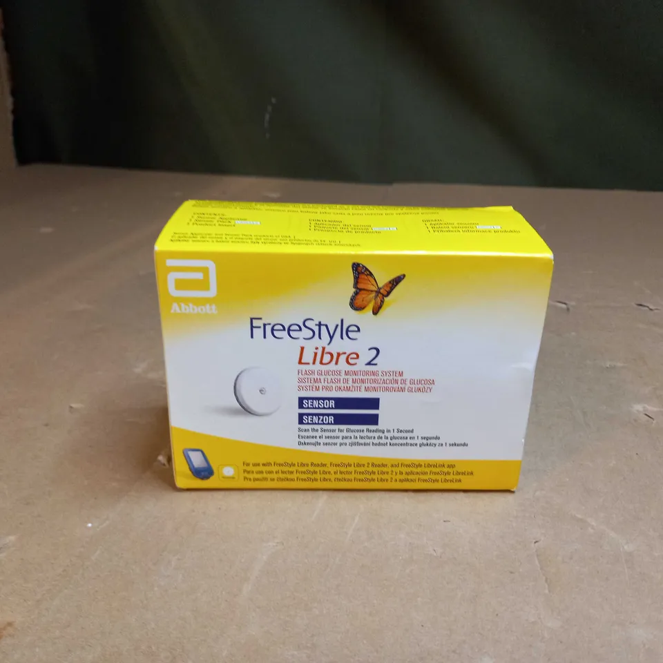 FREESTYLE LIBRE 2 FLASH GLUCOSE MONITORING SYSTEM