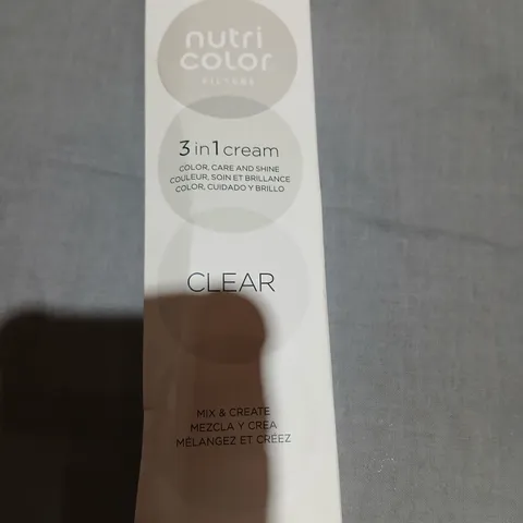 APPROXIMATELY 10 REVLON PROFESSIONAL NUTRI COLOR FILTERS 3-IN-1 CREAM – CLEAR, 100 ML