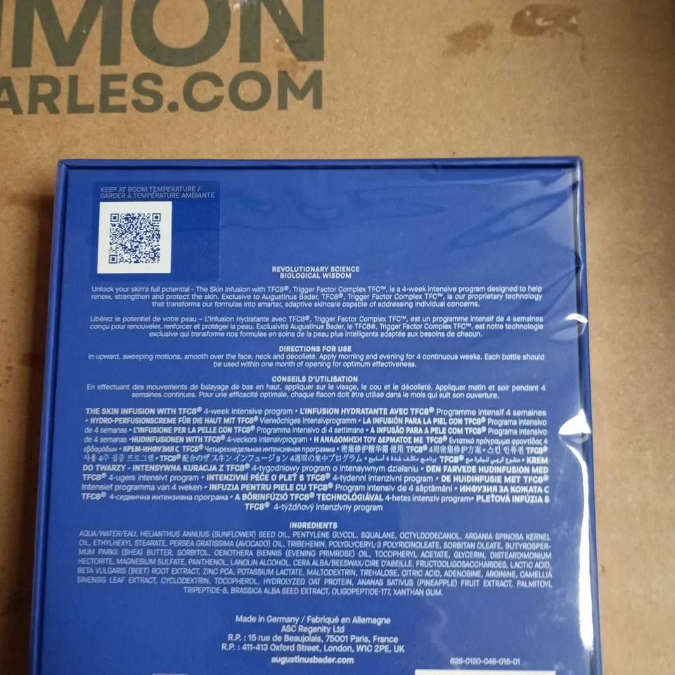 SEALED AUGUSTINUS BADER THE SKIN INFUSION WITH TFC8 