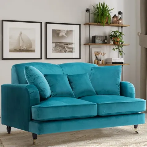 BOXED PENERMON 150CM ROLL ARMS SOFA