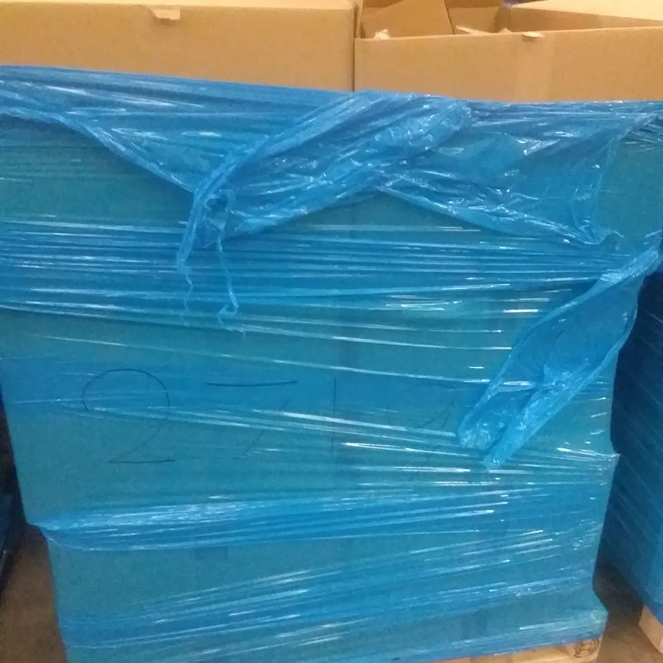 PALLET OF ASSORTED ITEMS INCLUDING THE UMBRELLA ACADEMY COASTERS, ACRYLIC PENS, PROTECTIVE PHONE CASE, TAROT CARDS, CHRISTMAS SCENTED CANDLES, HIGH HEEL INSOLES