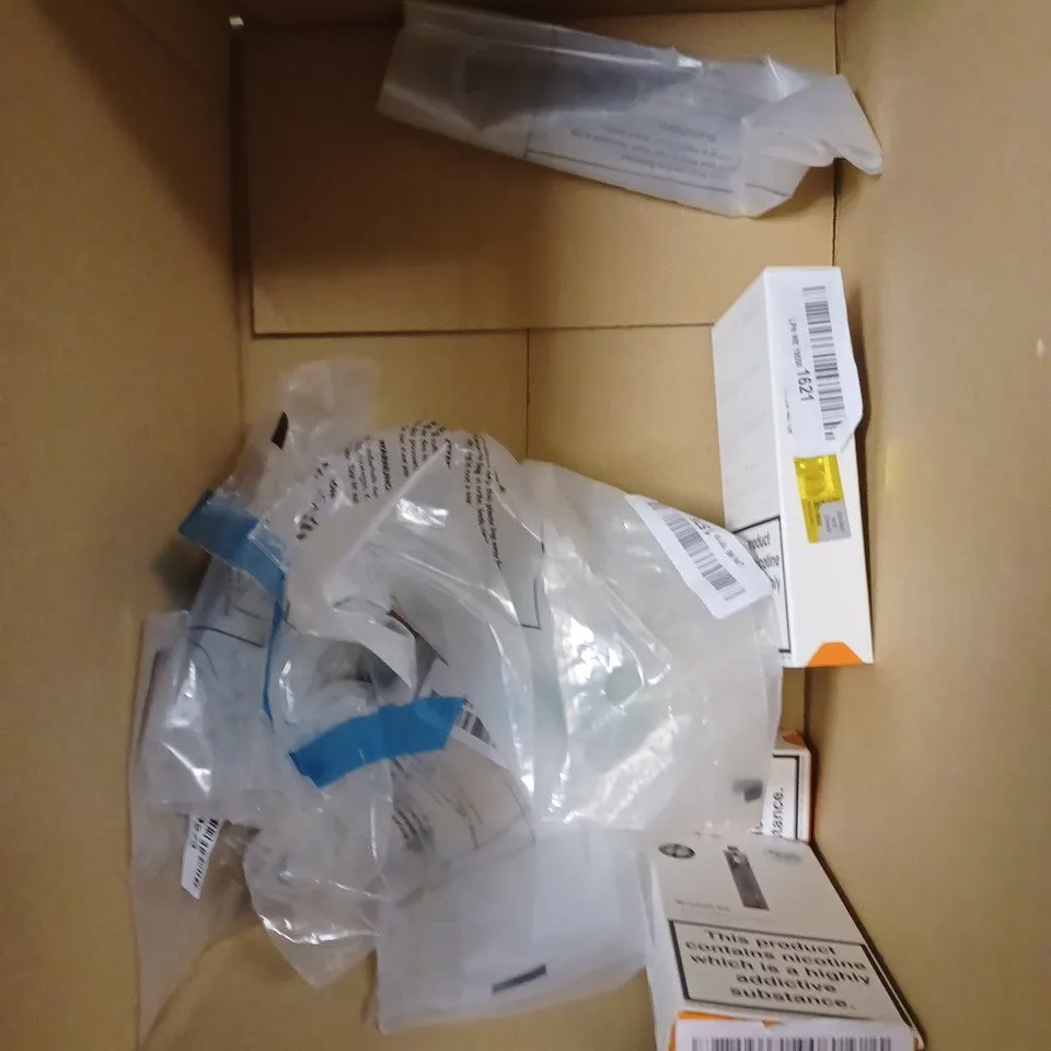 APPROXIMATELY 10 ASSORTED E-CIGARETTE PRODUCTS TO INCLUDE ASPIRE & VAPORESSO