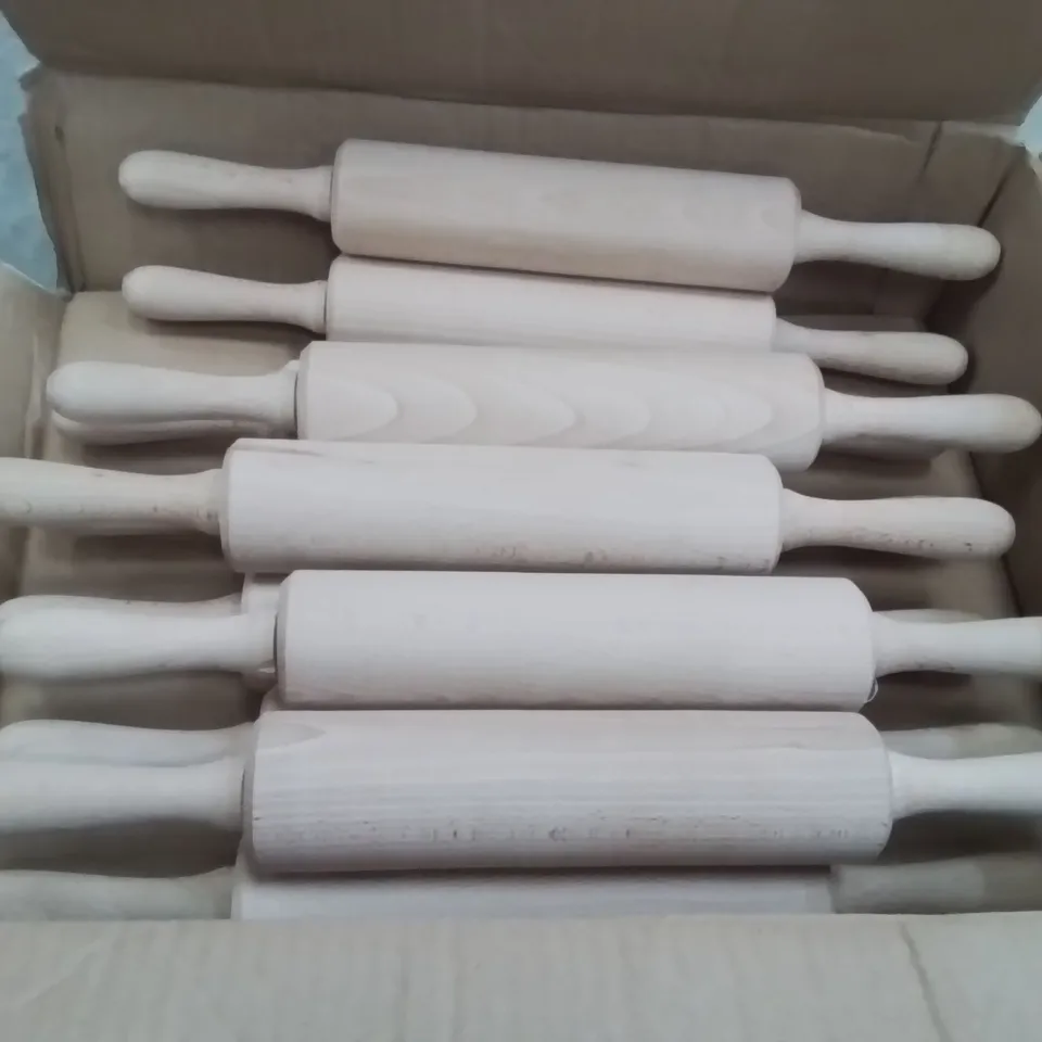 BOX CONTAINING 11 BRAND NEW ROLLING PINS