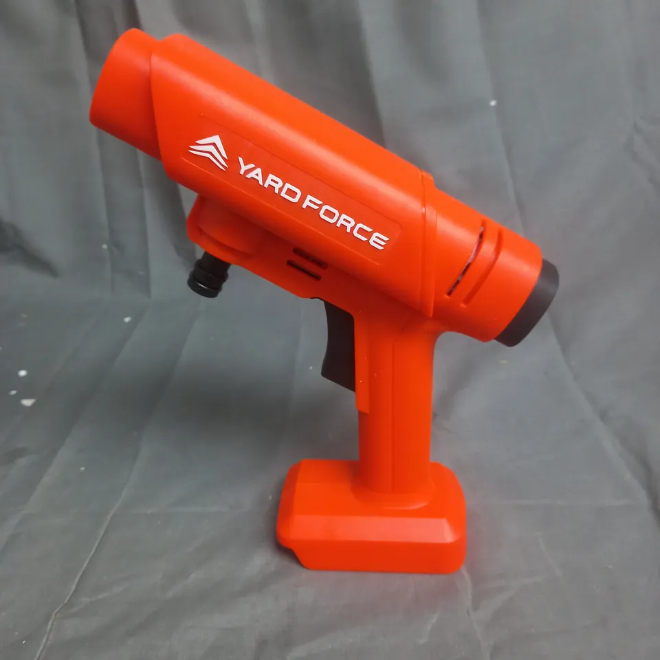 YARD FORCE 20V CORDLESS PRESSURE WASHER