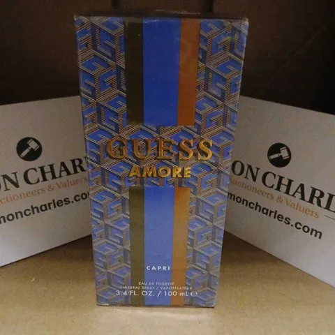 BOXED AND SEALED GUESS AMORE CAPRI EAU DE TOILETTE 100ML
