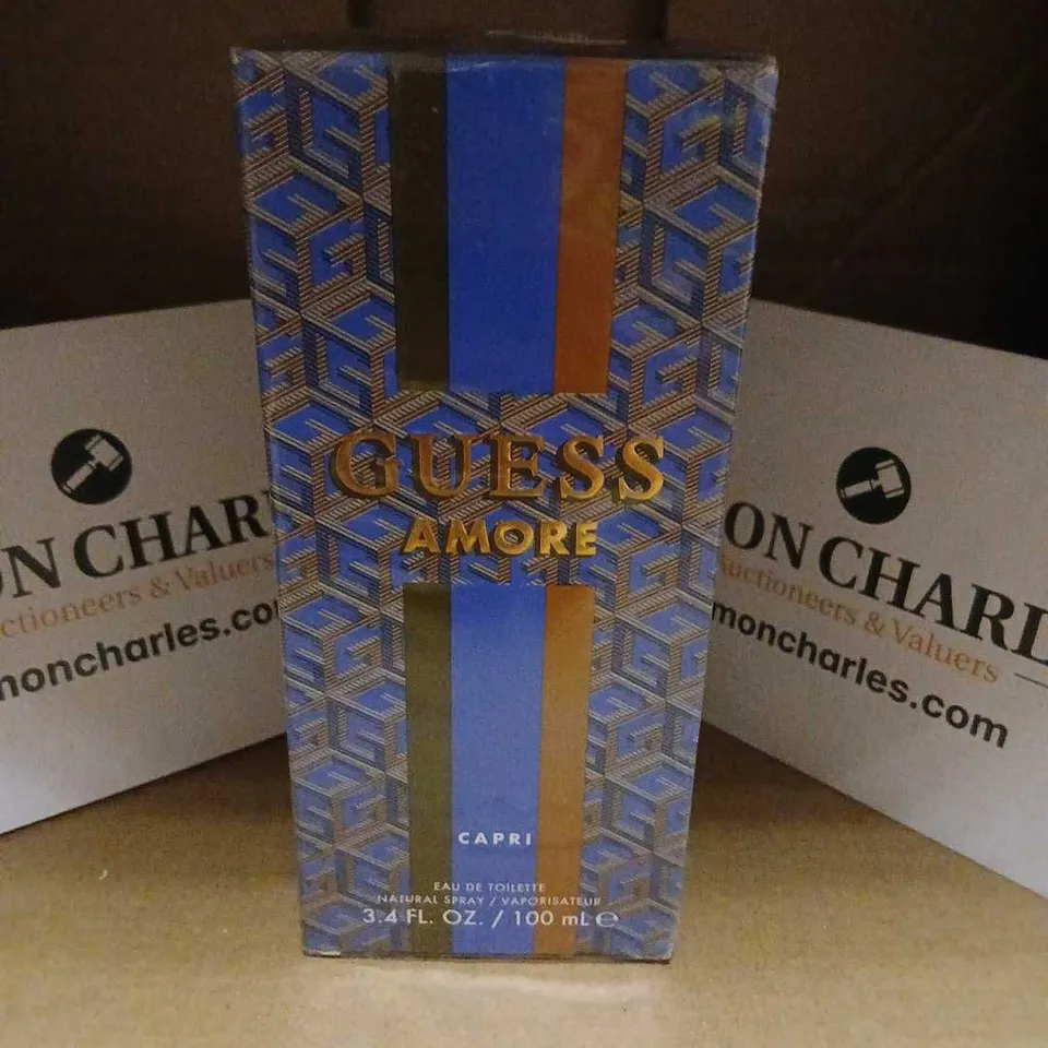 BOXED AND SEALED GUESS AMORE CAPRI EAU DE TOILETTE 100ML