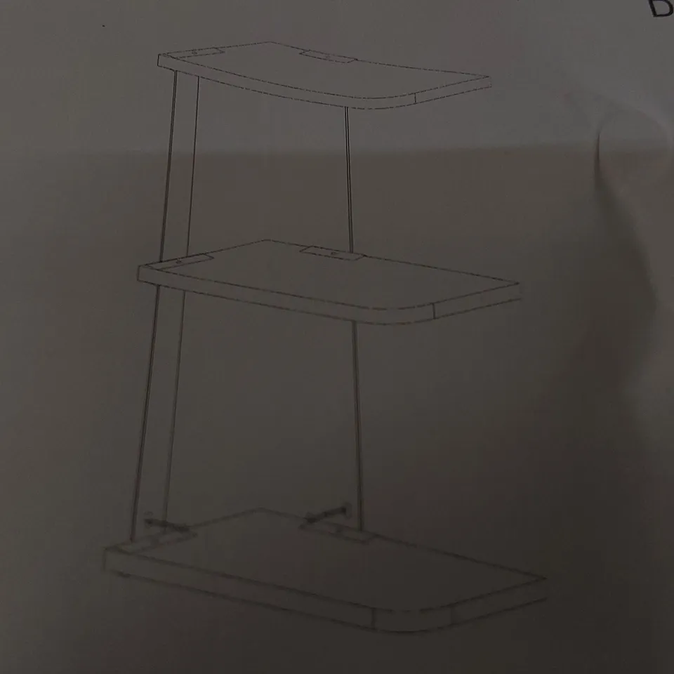 BOXED CORNER FLOATING SHELF (1 BOX)