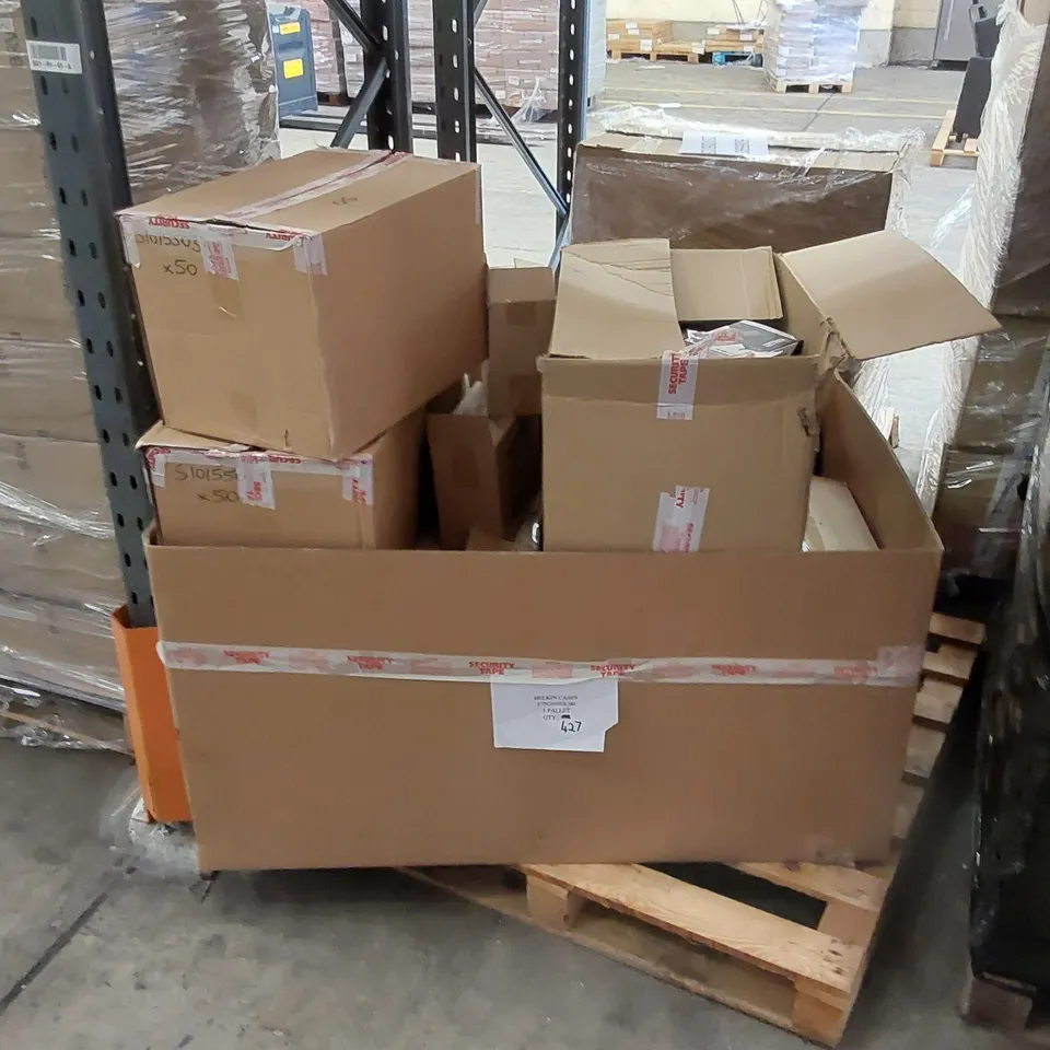 PALLET TO CONTAIN A LARGE QUANTITY OF BRAND NEW PHONE CASES AND TABLET CASES - SIZES, COLOURS AND MODELS VARY