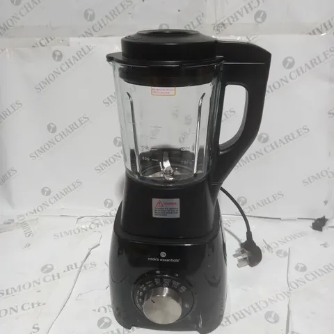 COOK'S ESSENTIALS 1.75L SOUP MAKER & BLENDER BLACK