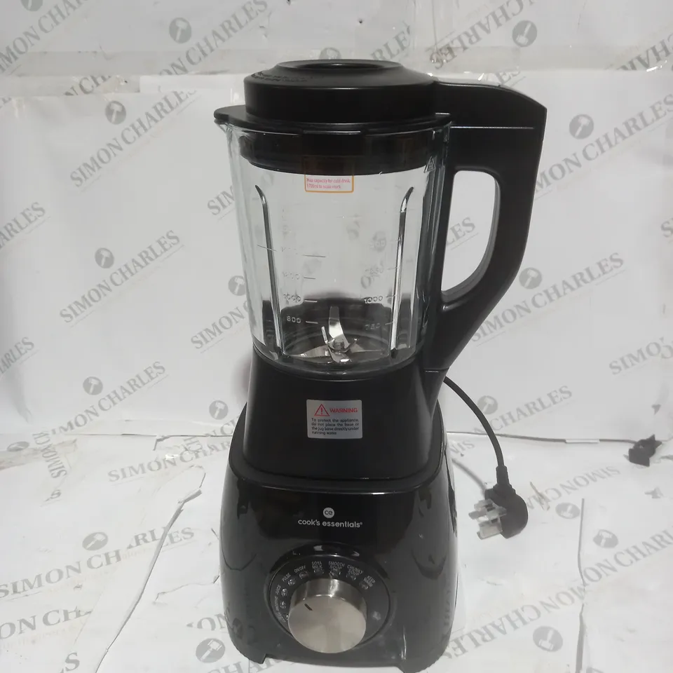 COOK'S ESSENTIALS 1.75L SOUP MAKER & BLENDER BLACK
