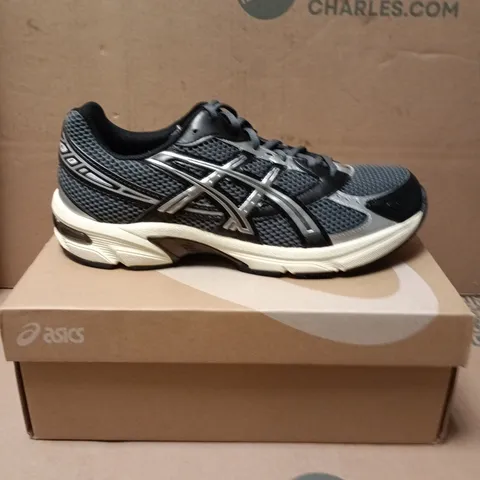 ASICS GEL-1130 TRAINERS – STEEL GREY/BLACK, UK 9 (EU 44)