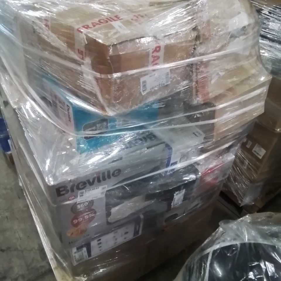 PALLET OF APPROXIMATELY 38 UNPROCESSED RAW RETURN HOUSEHOLD AND ELECTRICAL GOODS TO INCLUDE;