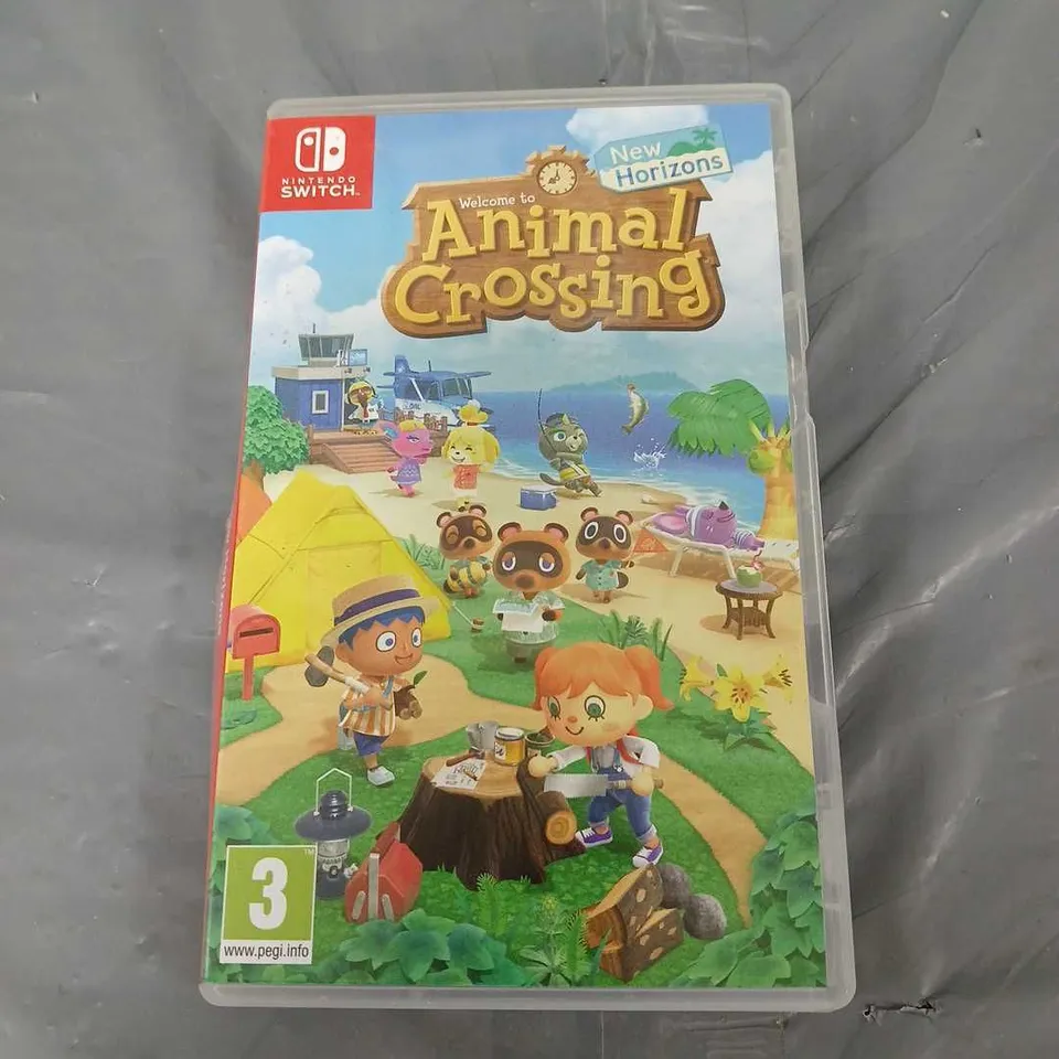 NINTENDO SWITCH ANIMAL CROSSING NEW HORIZONS GAME